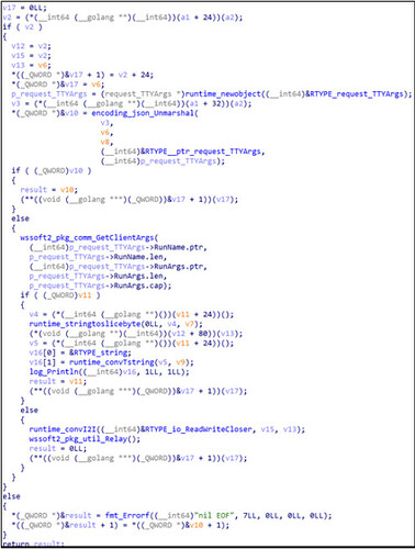 Command Handler Decompiler Output